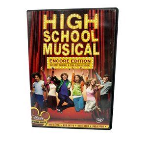 High School Musical Encore Edition DVD 2006 Zac Efron Ashley Tisdale Disney NTSC
